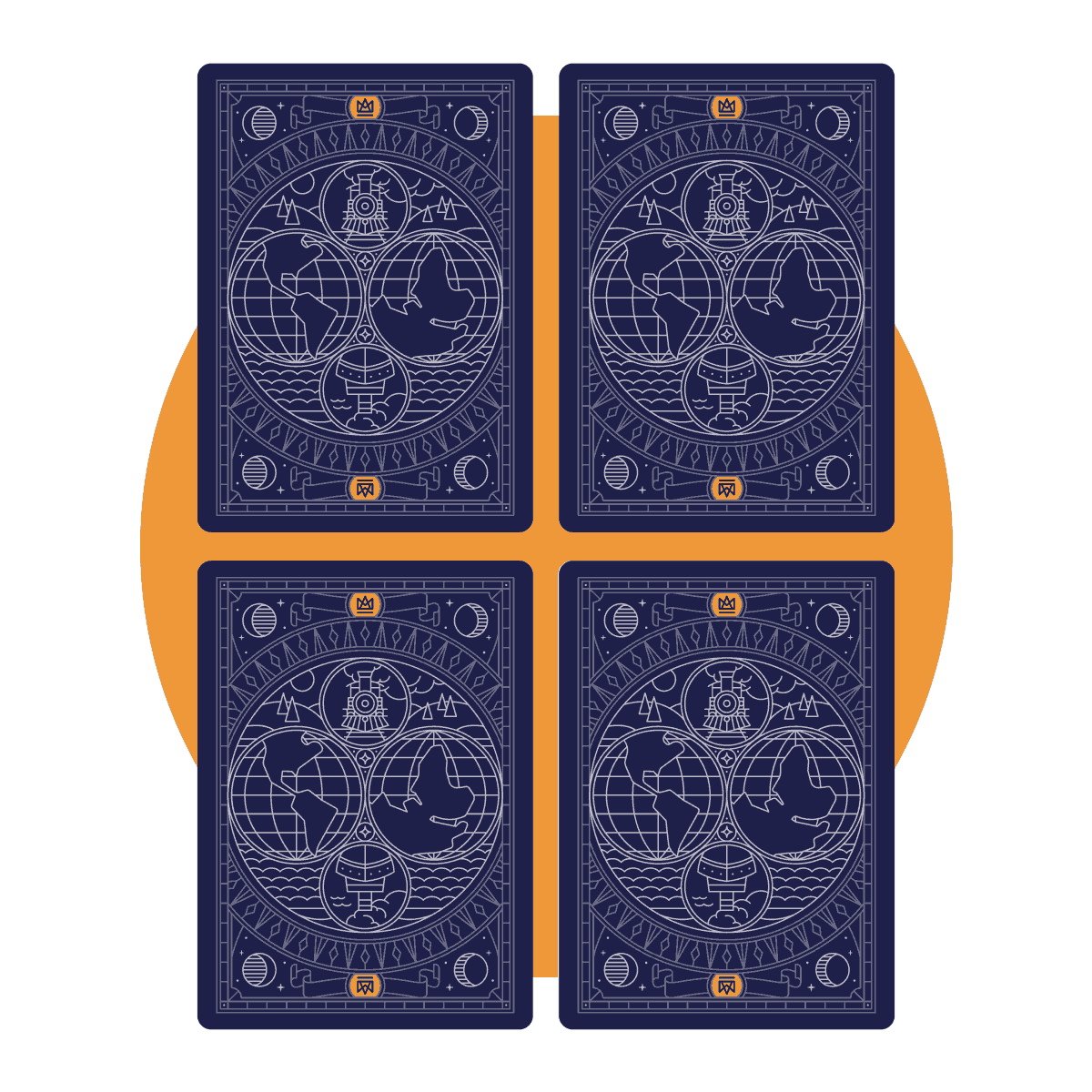 Example of a hand in Archduke